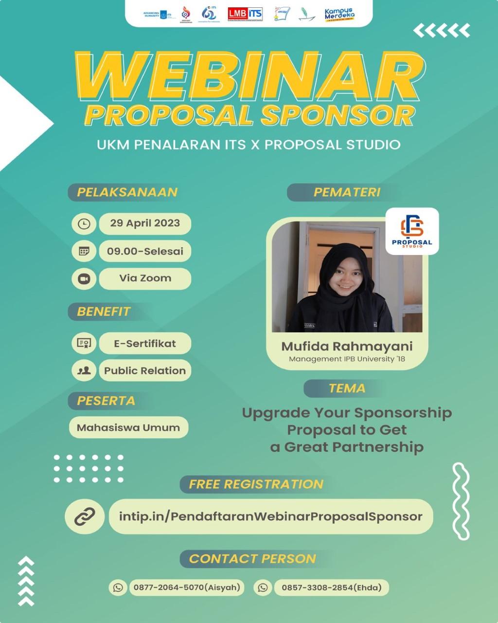 Proposal Studio bersama UKM Penalaran ITS